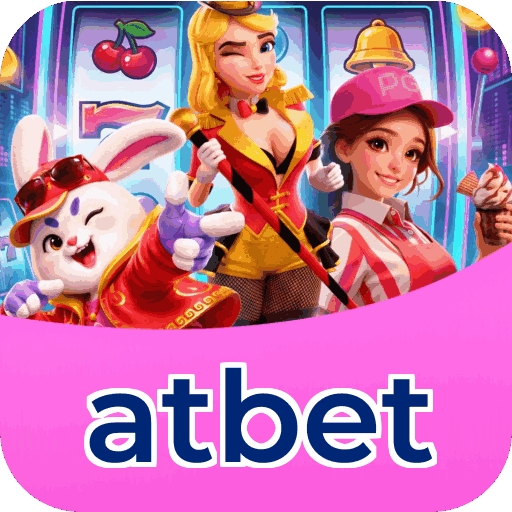 Interface do aplicativo atbet mostrando jogos disponíveis no iOS e Android